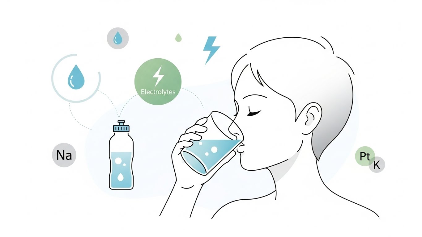 Hidratação para Curar a Ressaca Rápido