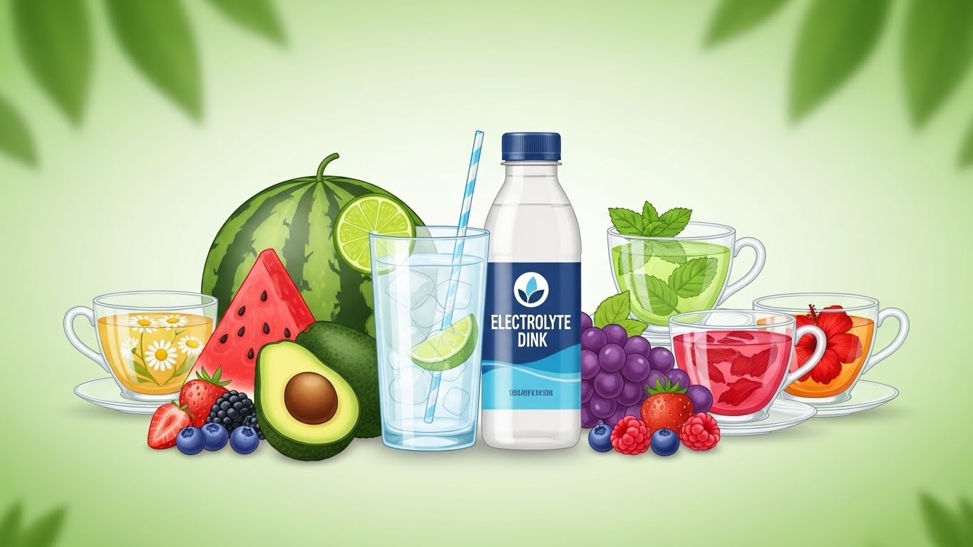 opções naturais e chás calmantes usados como apoio no controle do craving de álcool