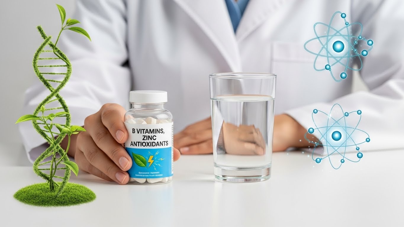 quais vitaminas são indicadas para quem parou de beber e como ajudam na recuperação do corpo e do cérebro.