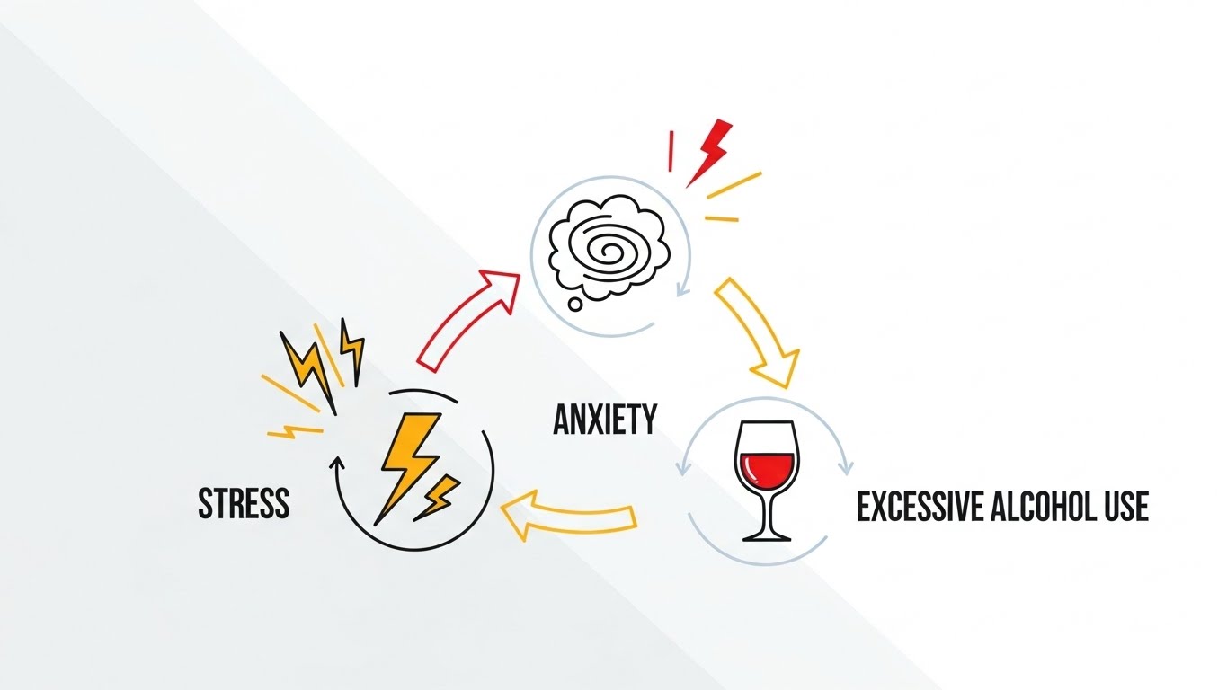 Estresse e alcoolismo relacionados