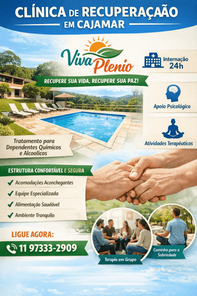 Clínica de reabilitação em Cajamar Viva Plenio com tratamento especializado