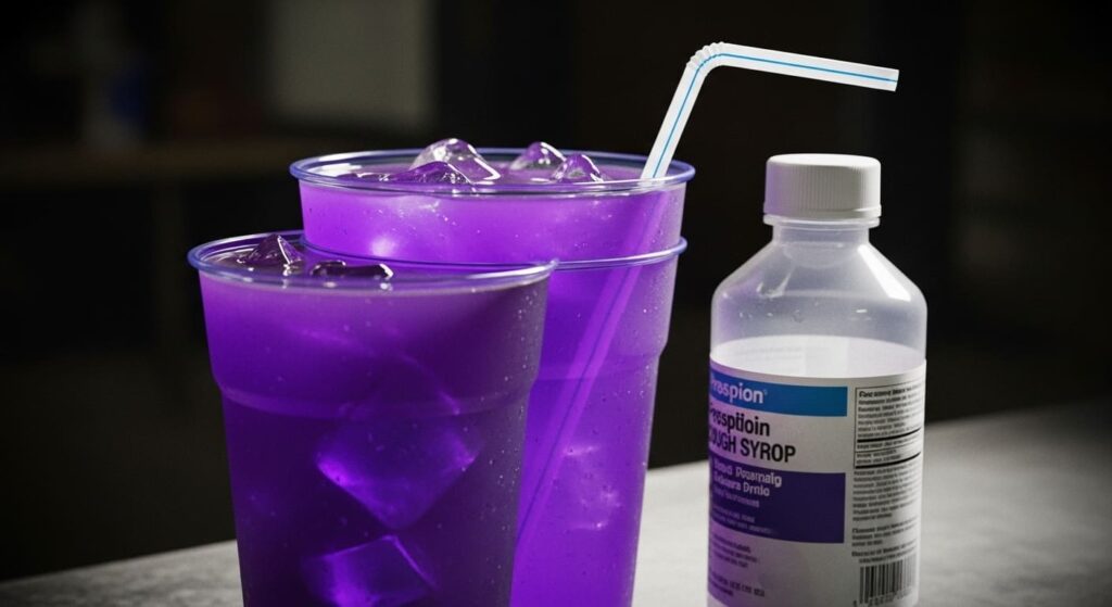 Purple Drink Lean e efeitos nocivos à saúde