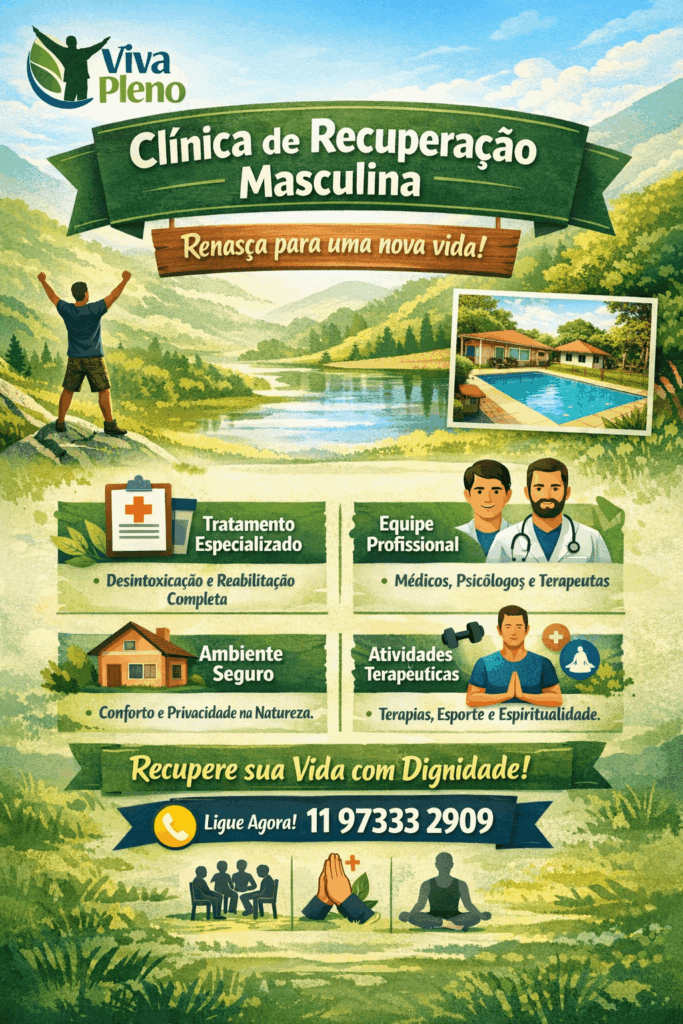 Clínica de Recuperação Masculina em Diadema com Atendimento Humanizado