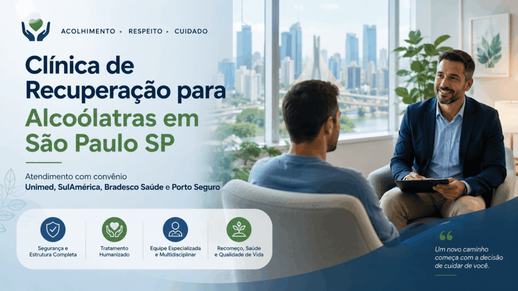 Clínica de reabilitação para alcoólatras em São Paulo SP