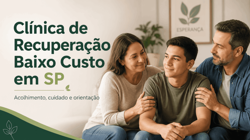 Clínica de recuperação acessível em São Paulo