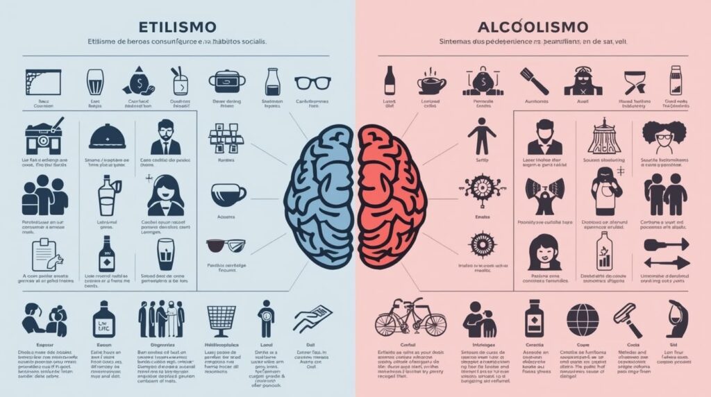 diferença entre etilismo e alcoolismo