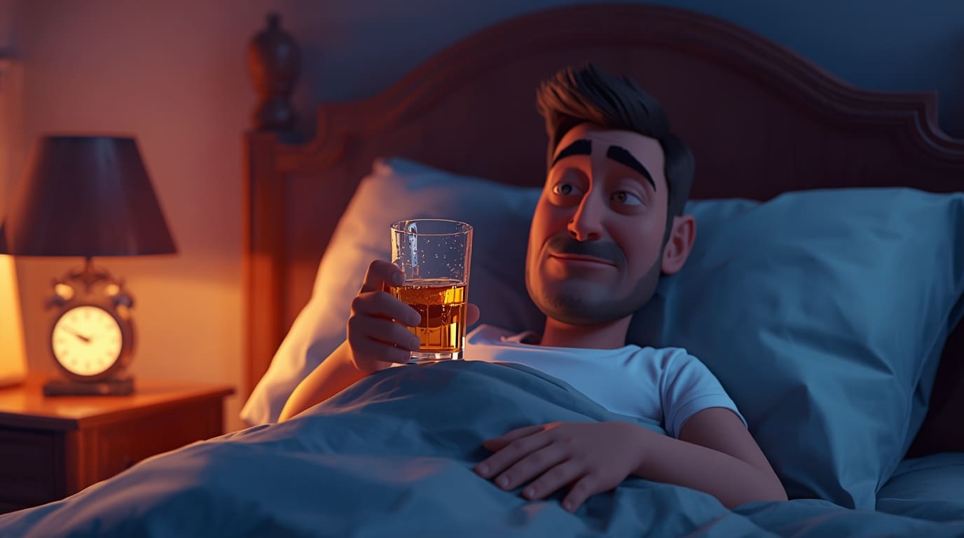 Beber Para Dormir É Sinal de que sou alcoólatra